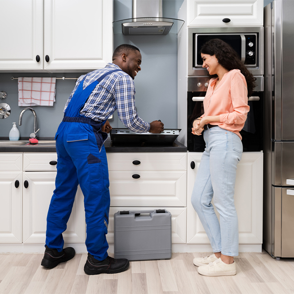 what kind of warranty do you offer on your cooktop repair services in Greensville County